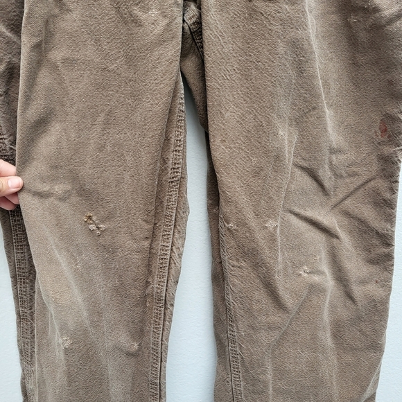 Carhartt flame resistant khaki thick pants - Picture 9 of 11